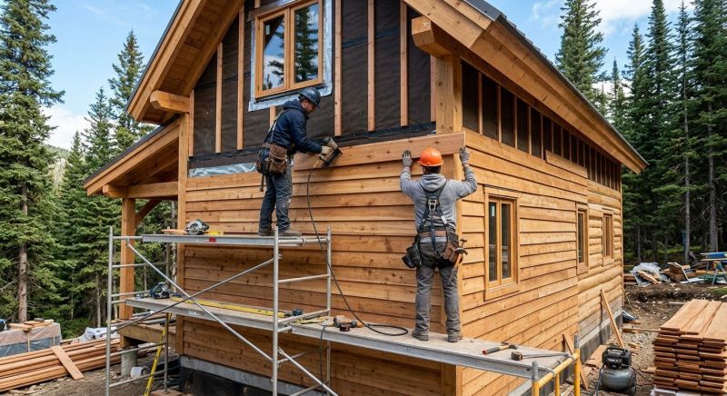 Barn Siding Installation in Conway, NH
