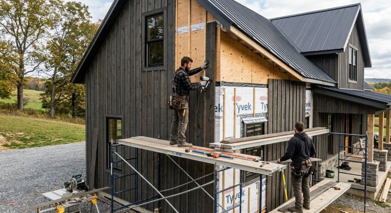 Barn Siding Installation in North Conway, NH