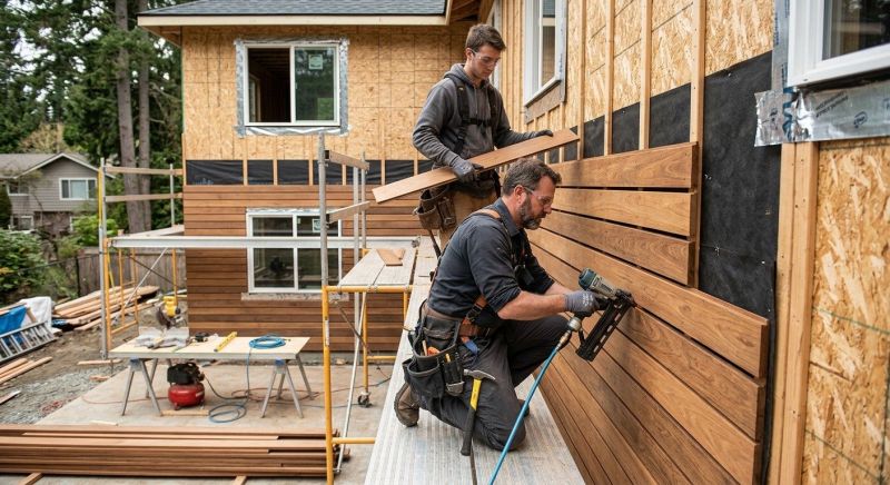 Barn Siding Installation in Tamworth, NH