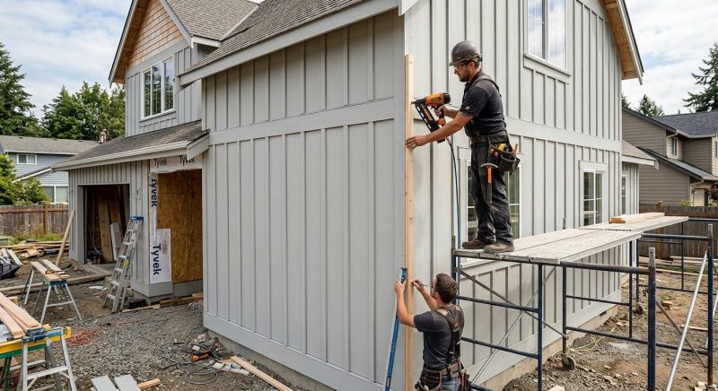 Batten Siding Installation in Denmark, ME