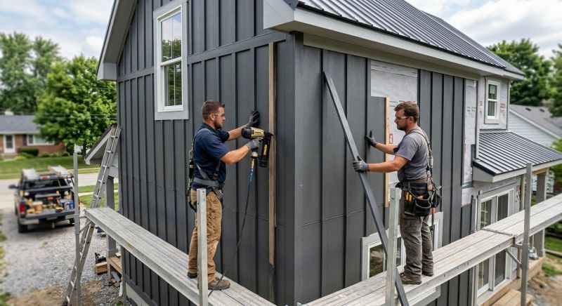 Batten Siding Installation in Fryeburg, ME