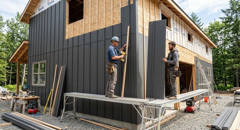 Batten Siding Installation in North Conway, NH
