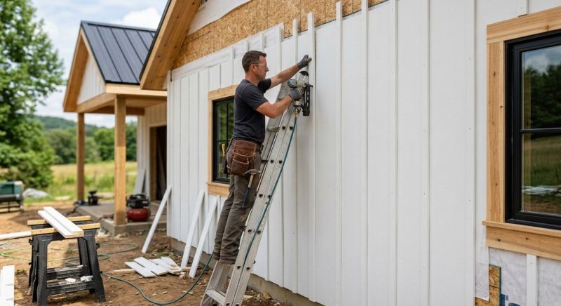 Board And Batten Installation in Denmark, ME