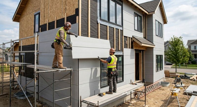 Cement Siding Installation in Jackson, NH