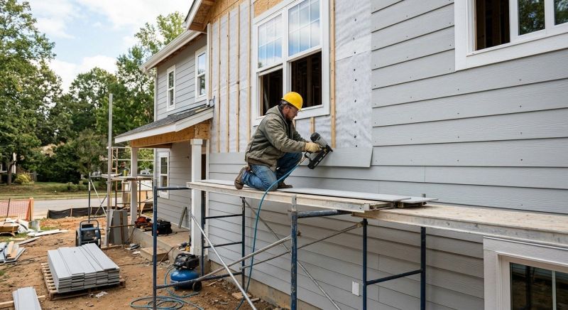 Cement Siding Installation in North Conway, NH