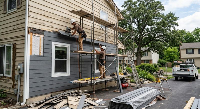 Cement Siding Installation in Lovell, ME