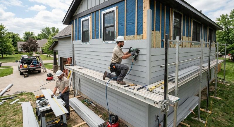 Cement Siding Installation in Ossipee, NH