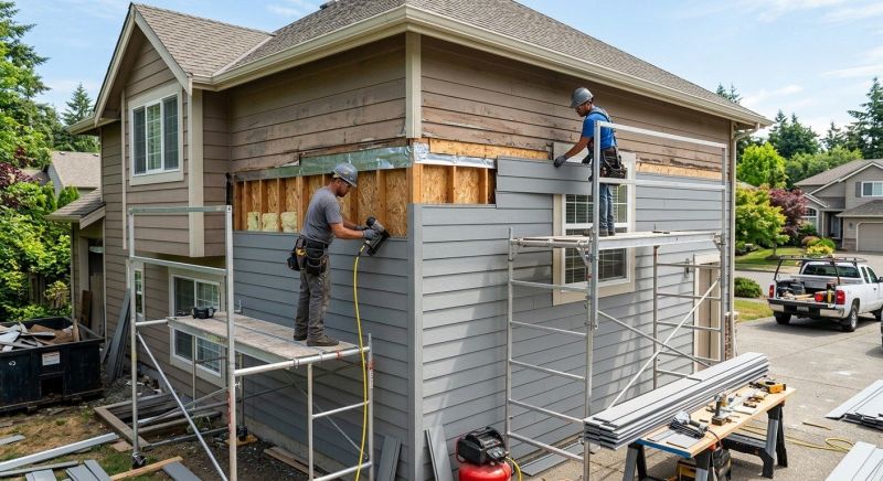 Cement Siding Replacement in Tamworth, NH