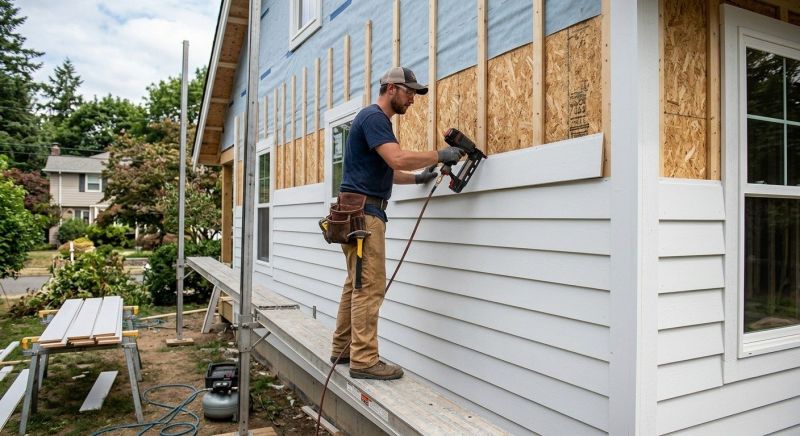 Clapboard Siding Installation in North Conway, NH