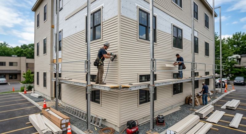 Commercial Siding Installation in North Conway, NH