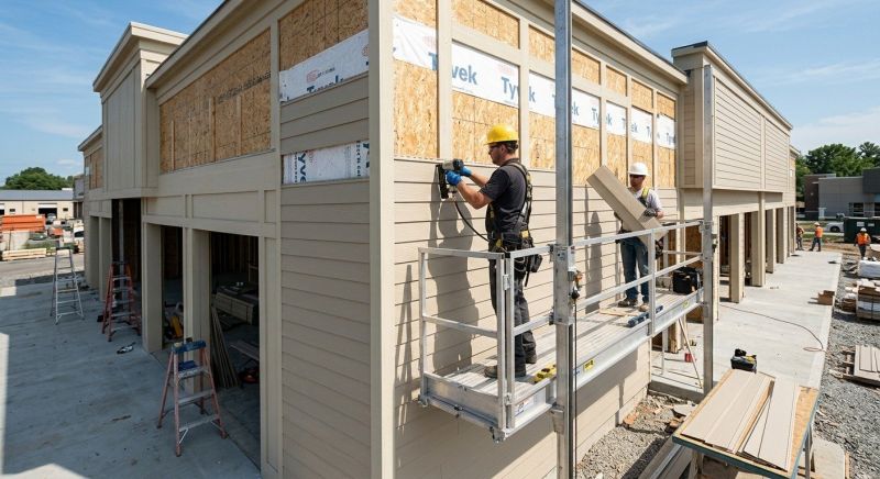 Commercial Siding Installation in North Conway, NH