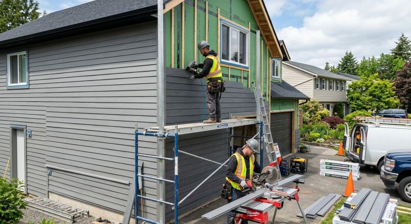 Composite Siding Installation in Bartlett, NH