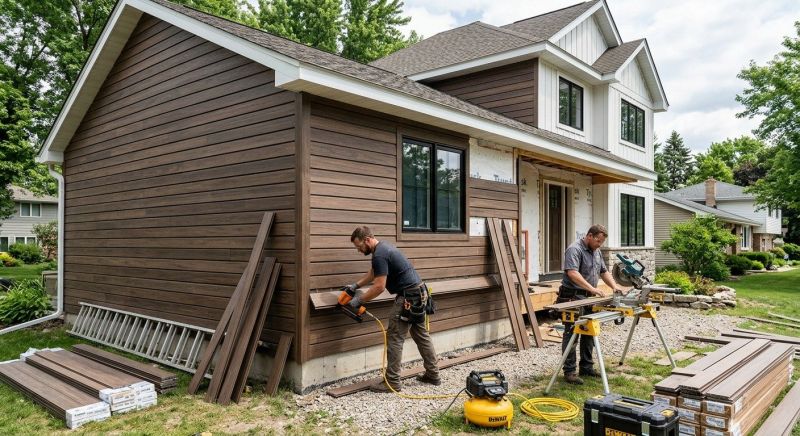 Composite Siding Installation in Tamworth, NH