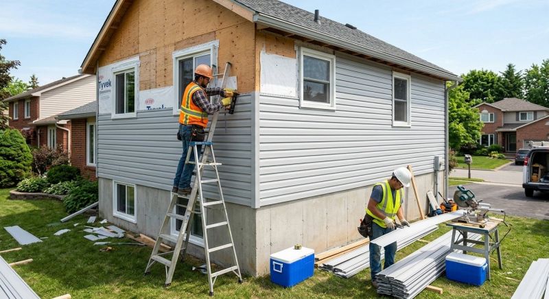 Damaged Siding Replacement in North Conway, NH