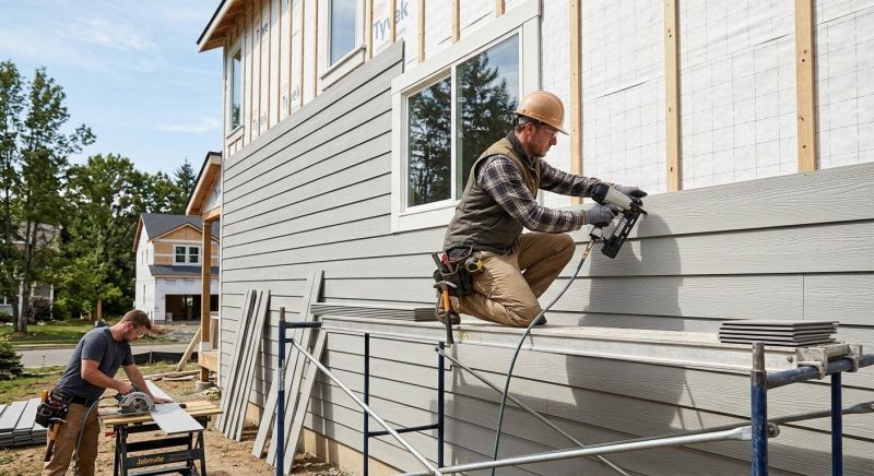 Engineered Siding Installation in Bridgton, ME