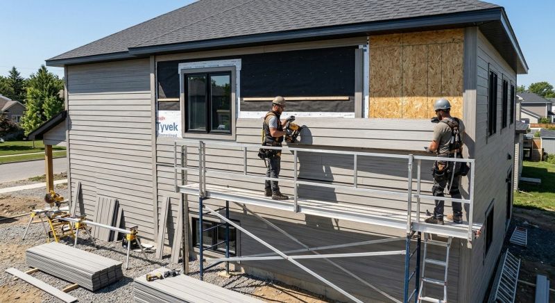 Engineered Siding Installation in Conway, NH
