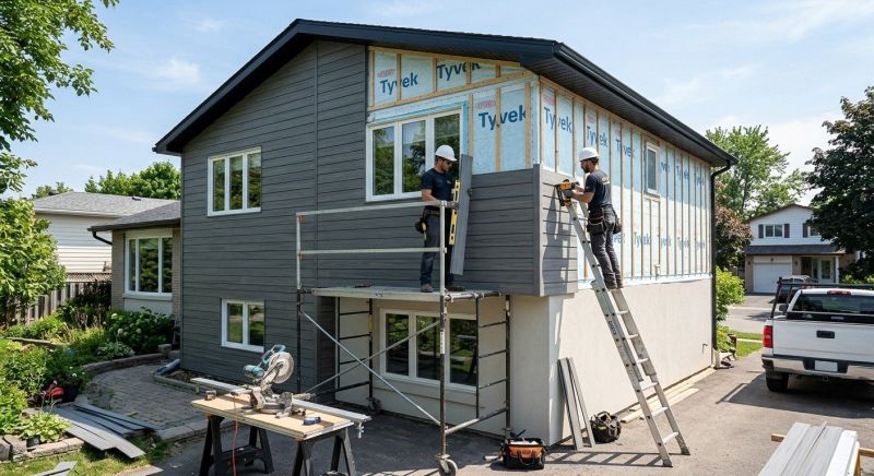 Engineered Siding Installation in Fryeburg, ME