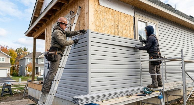 Engineered Siding Installation in Fryeburg, ME