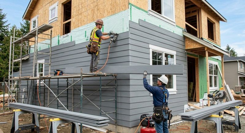 Engineered Siding Installation in Harrison, ME