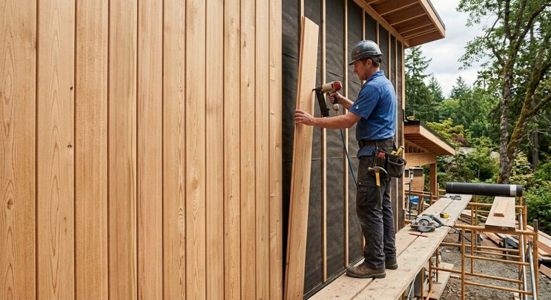 Faux Wood Siding Installation in Jackson, NH