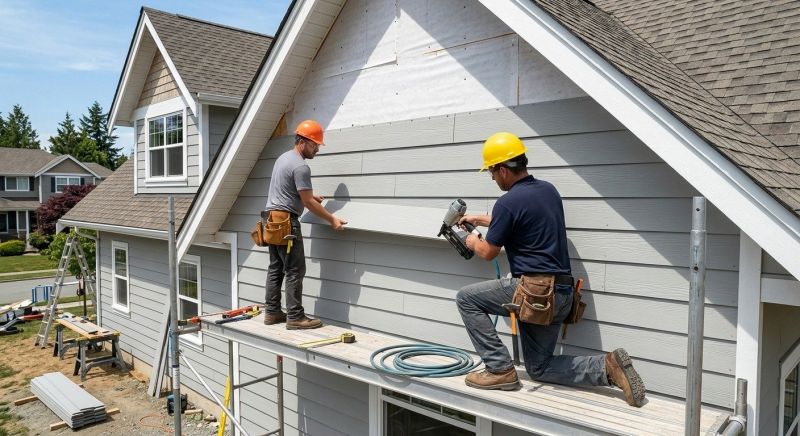 Fiber Cement Installation in Denmark, ME