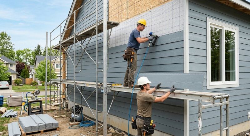 Fiber Cement Installation in Parsonsfield, ME