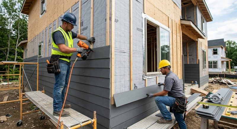 Fiber Siding Installation in Bridgton, ME