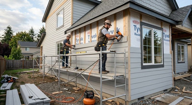 Fiber Siding Installation in Harrison, ME