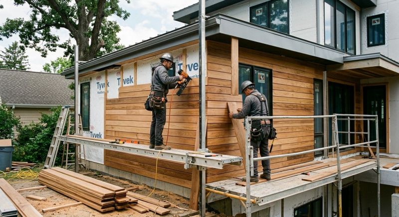 Hardwood Siding Installation in Ossipee, NH