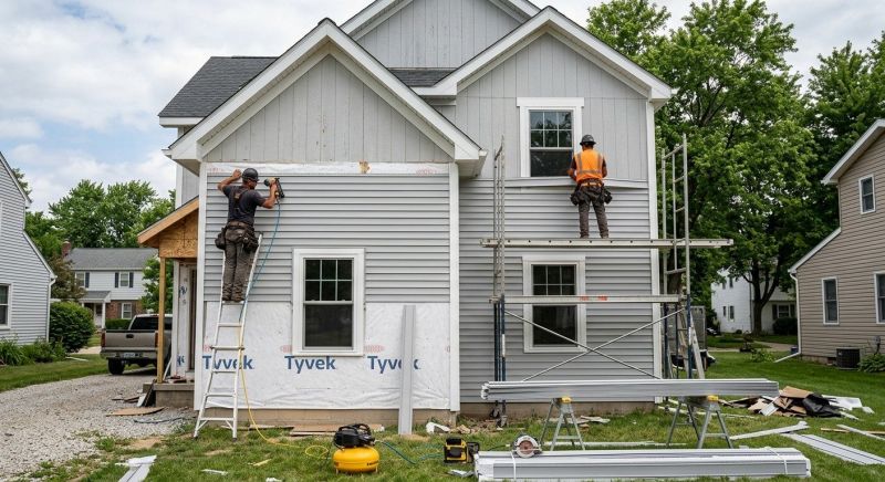 Horizontal Siding Installation in North Conway, NH