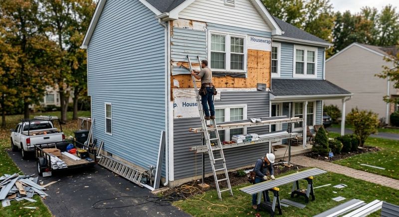 House Siding Installation in Ossipee, NH
