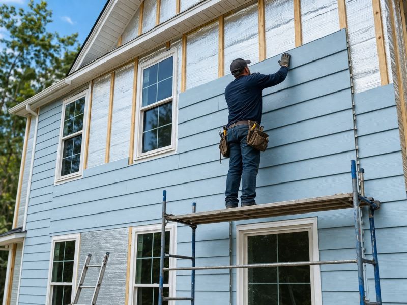Insulated Siding Installation in Jackson, NH