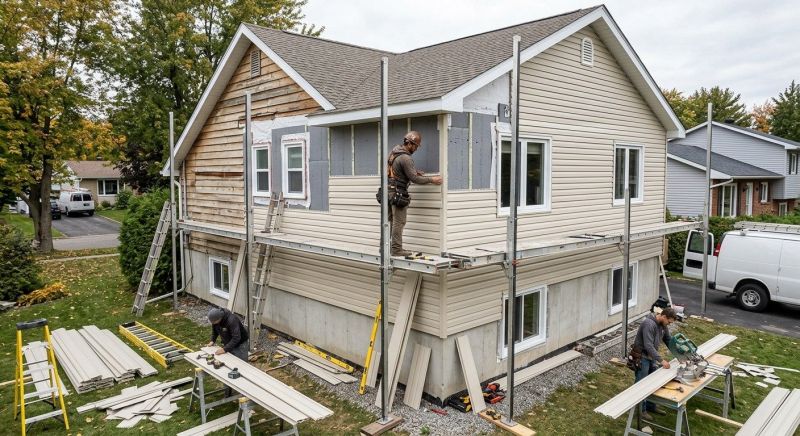 Insulated Siding Installation in Tamworth, NH