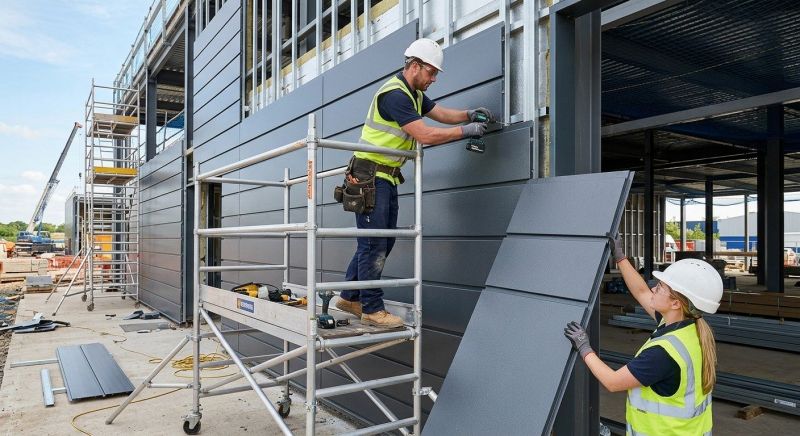 Metal Paneling Installation in North Conway, NH