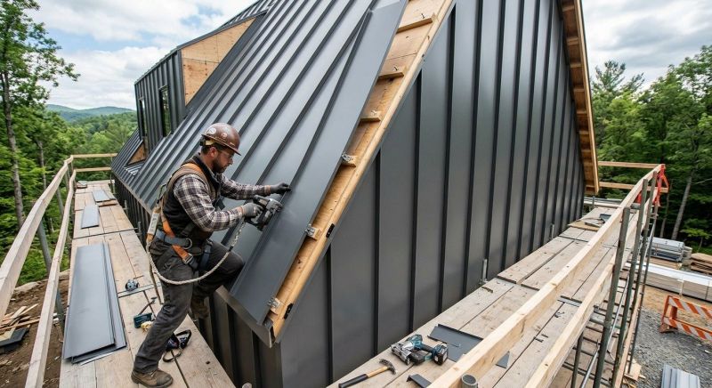 Metal Siding Installation in Bartlett, NH