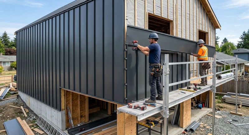 Metal Siding Installation in Center Ossipee, NH