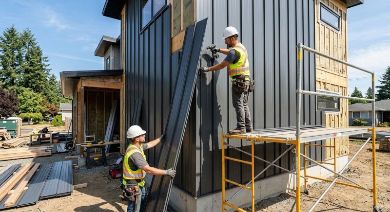 Metal Siding Installation in Cornish, ME