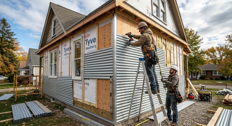 Metal Siding Installation in Harrison, ME