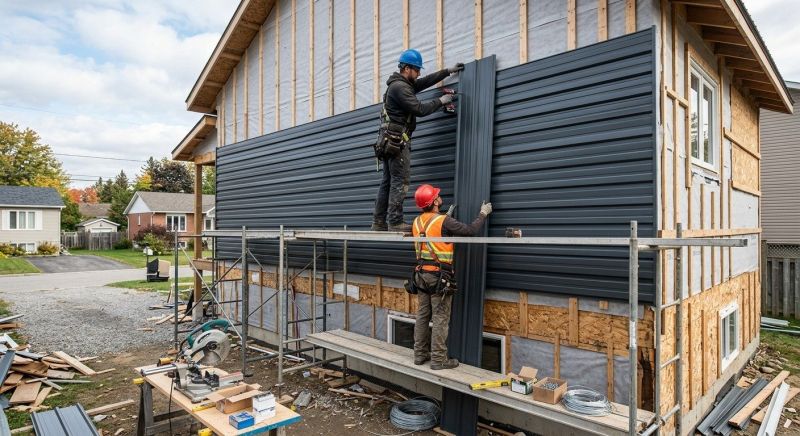 Metal Siding Installation in North Conway, NH
