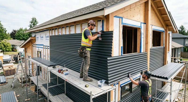 Metal Siding Installation in Lovell, ME