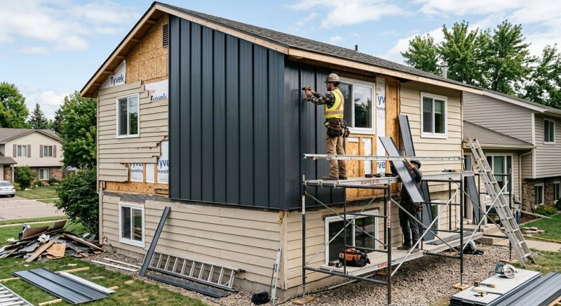 Metal Siding Replacement in Cornish, ME