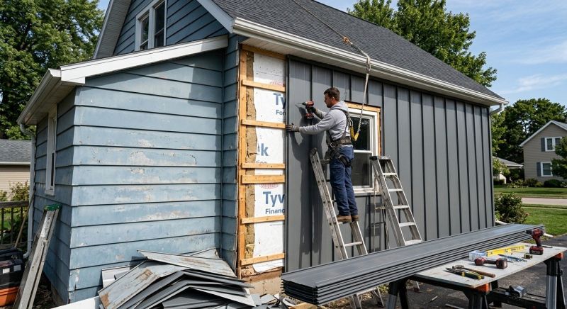 Metal Siding Replacement in Ossipee, NH