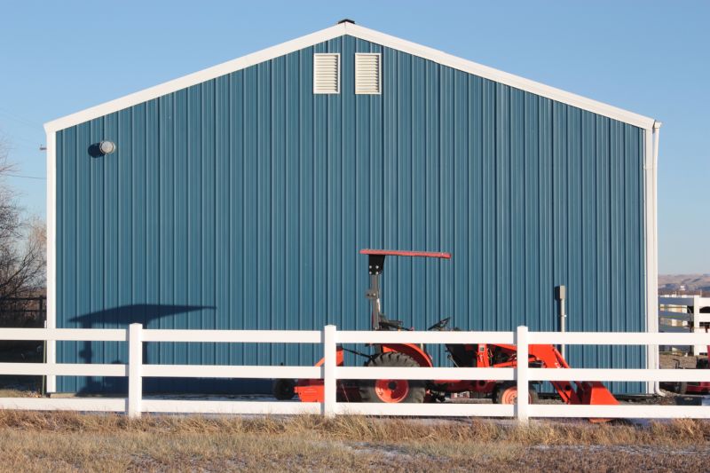 Pole Barn Siding Installation in North Conway, NH