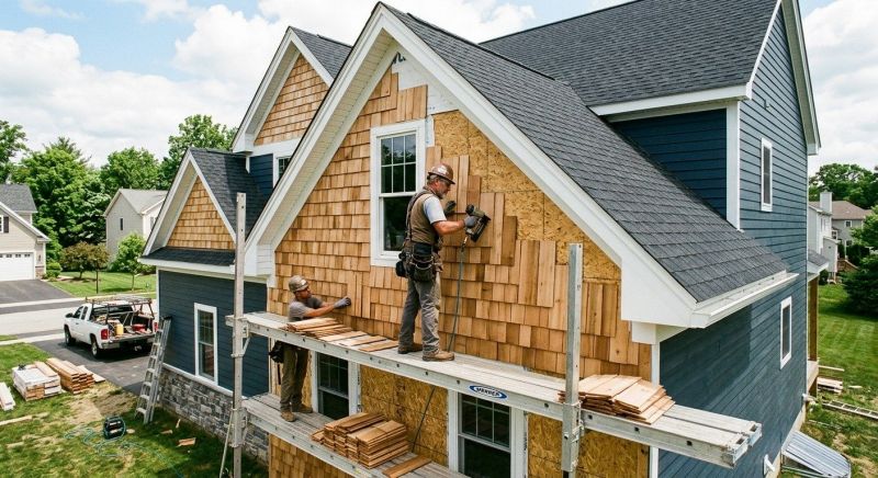Shake Siding Installation in Bartlett, NH