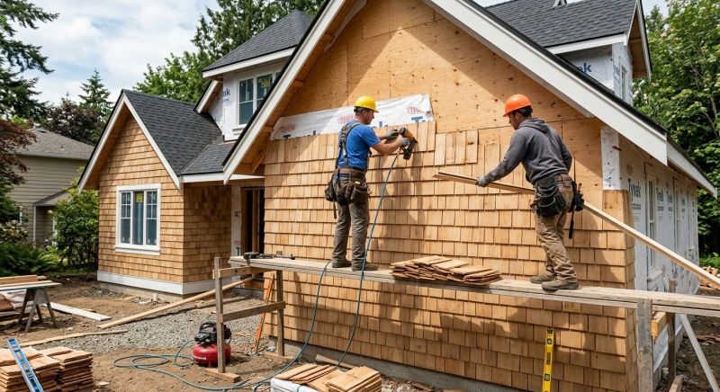 Shake Siding Installation in Bartlett, NH