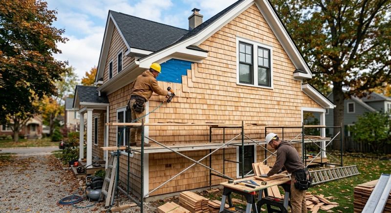 Shake Siding Installation in Conway, NH