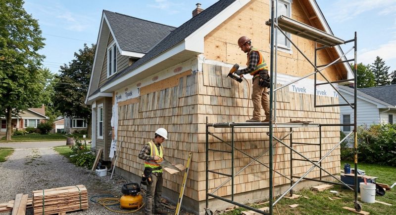 Shake Siding Installation in Denmark, ME