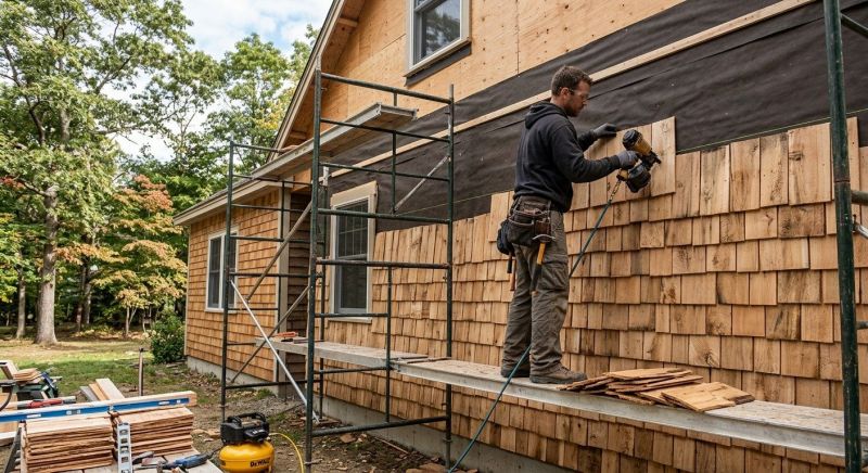 Shake Siding Installation in Jackson, NH