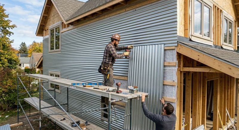 Tin Siding Installation in North Conway, NH