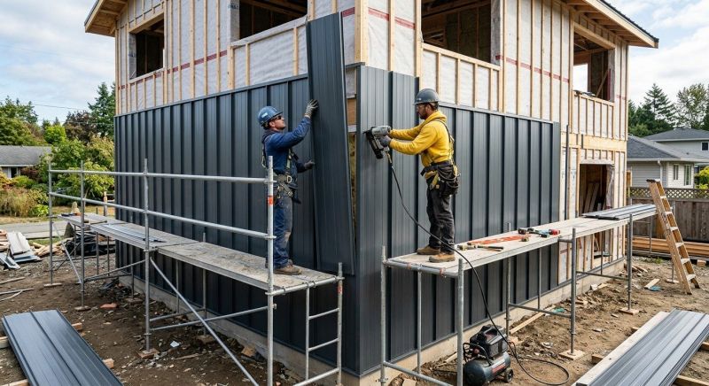 Tin Siding Installation in North Conway, NH